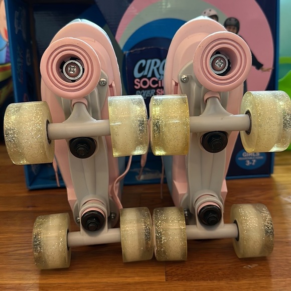 Circle society Adjustable skates, blue pink cotton candy - Picture 3 of 6